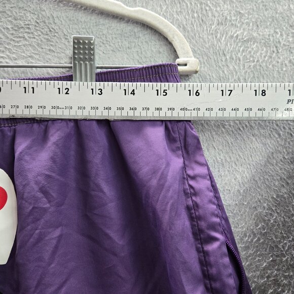 A Bathing Ape Men Shorts XL Purple Camouflage Polyester‎ Shark Face READ - Picture 5 of 12